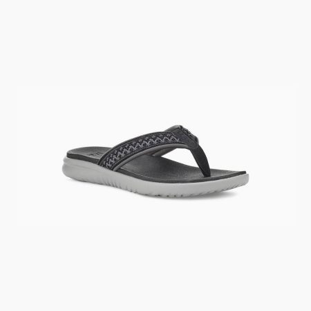 UGG Union Tasman - Flip Flops Herre - Svart (NO-B156)